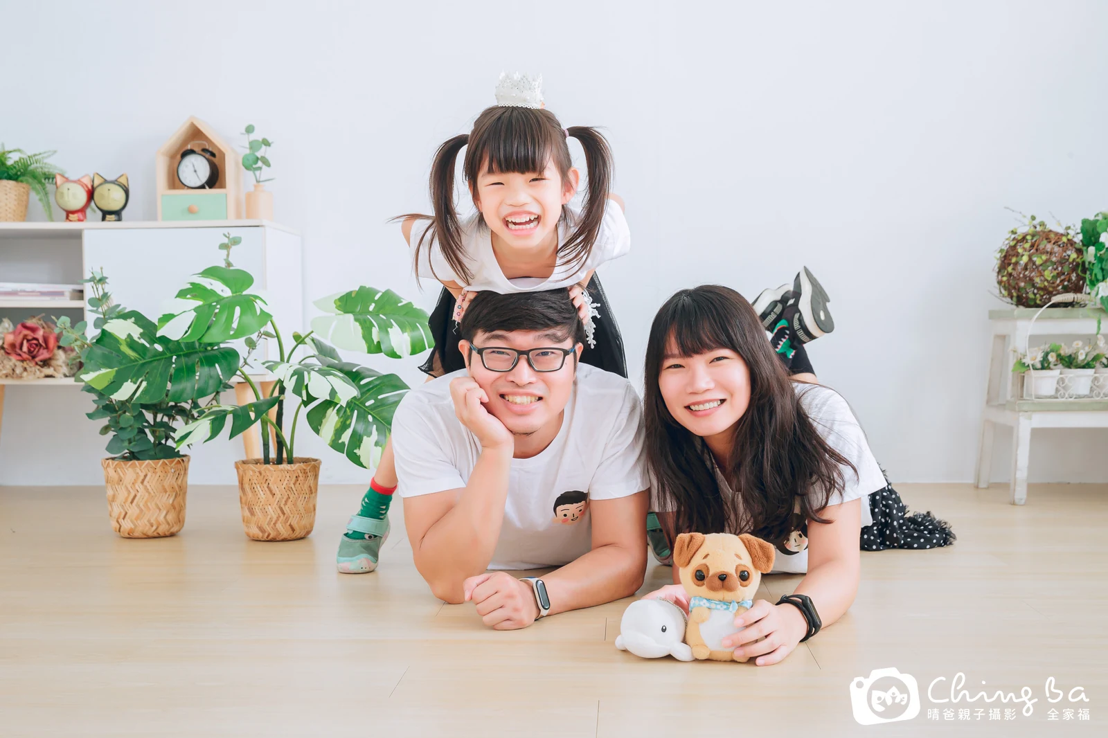 家族合照——晴爸親子攝影