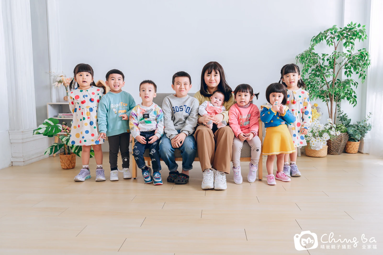 台中家族全家福攝影|三代同堂