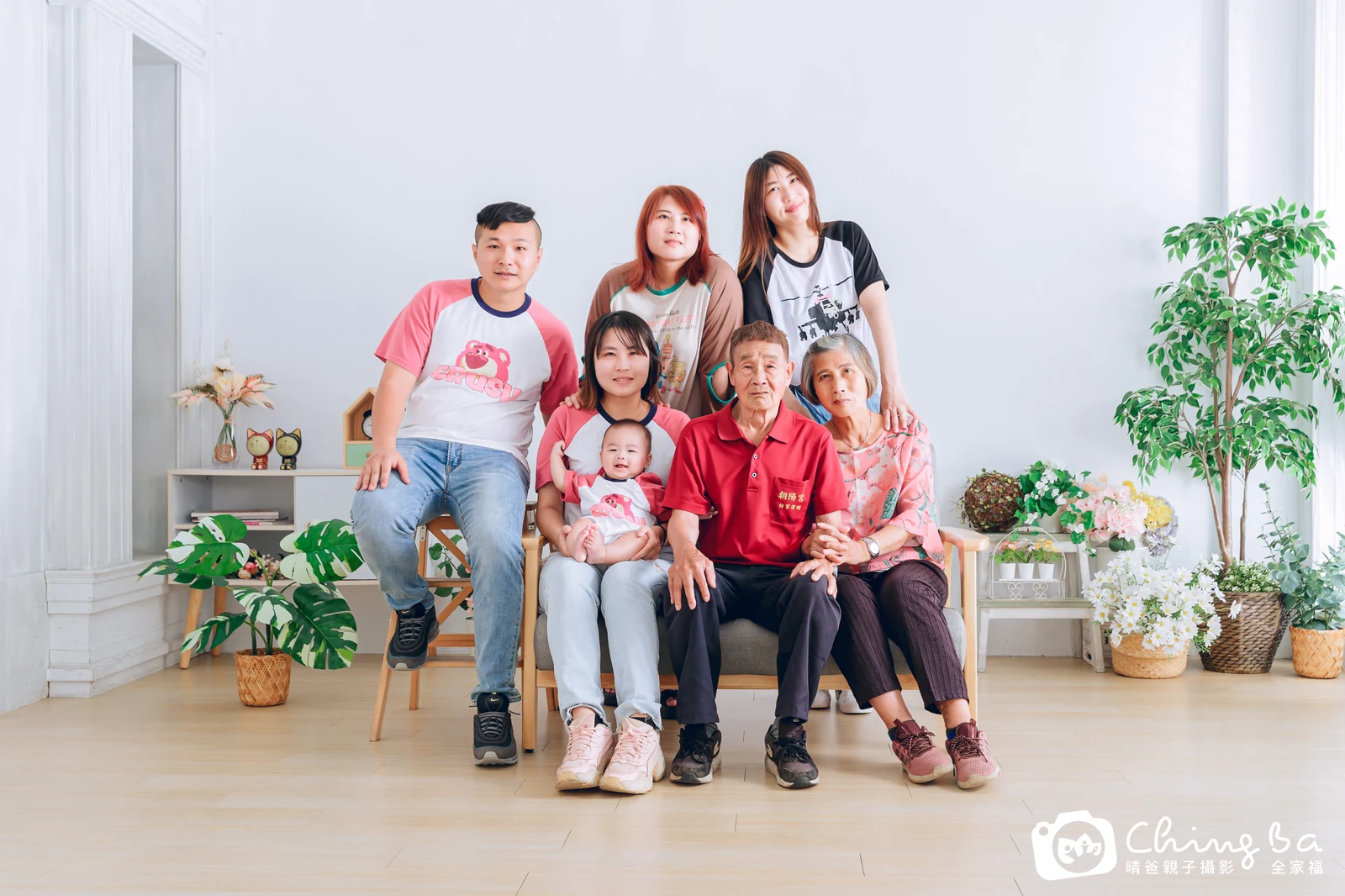 家族全家福作品｜2023 年夏季｜晴爸親子攝影