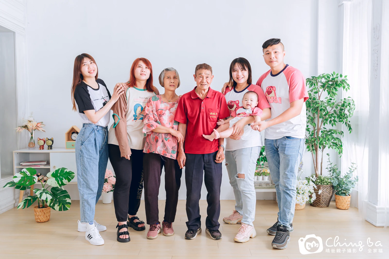 家族合照——晴爸親子攝影