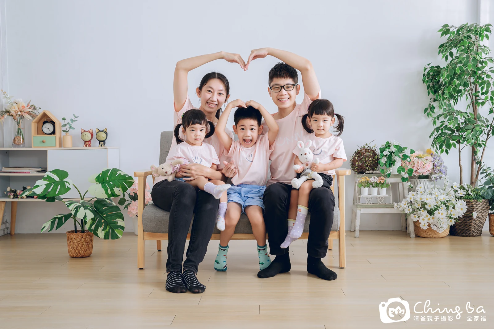 家族合照——晴爸親子攝影