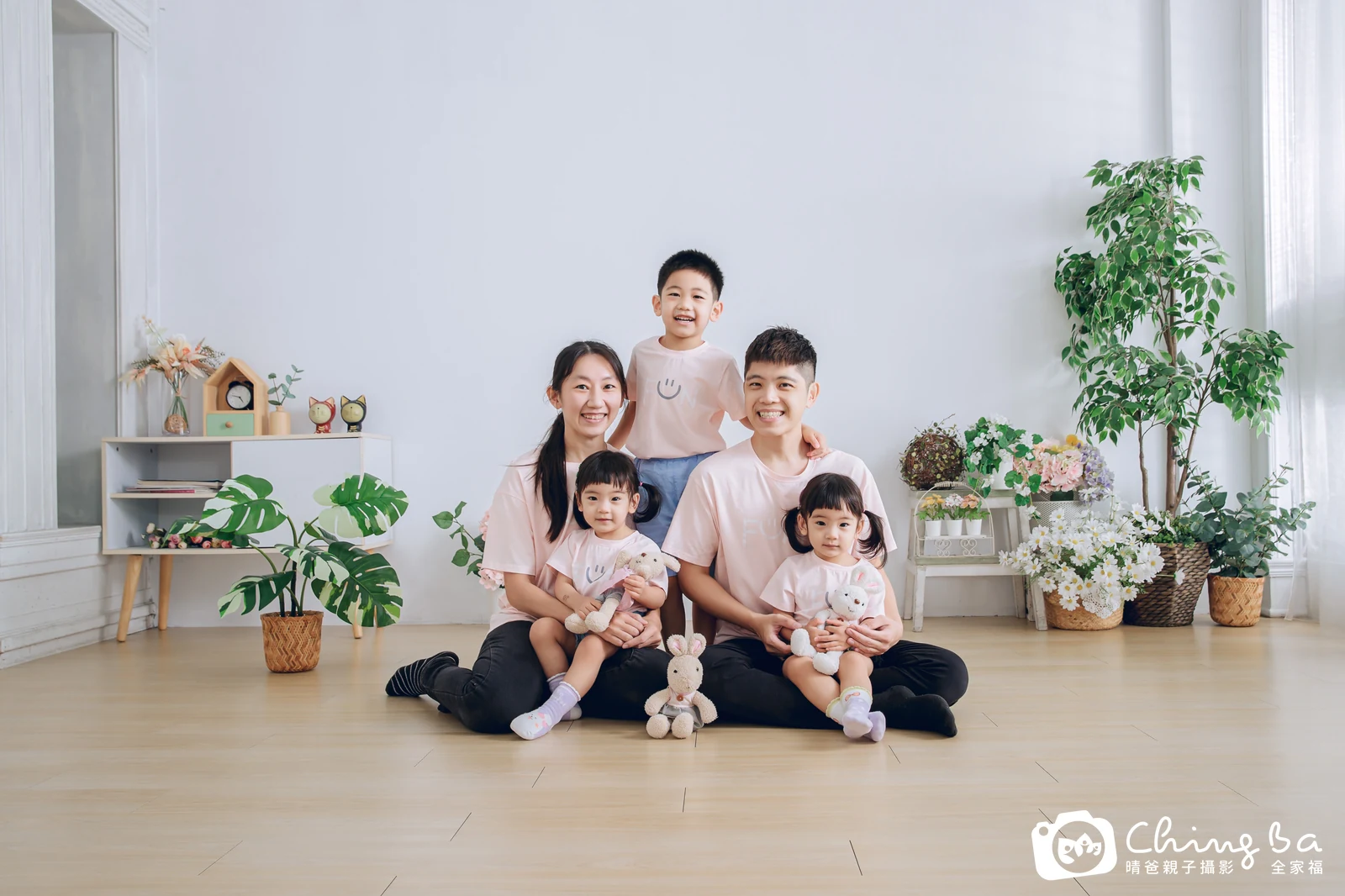 家族合照——晴爸親子攝影
