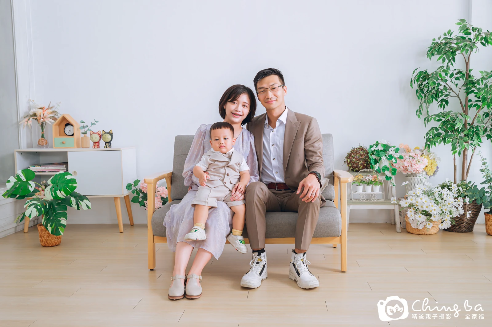 家族合照——晴爸親子攝影