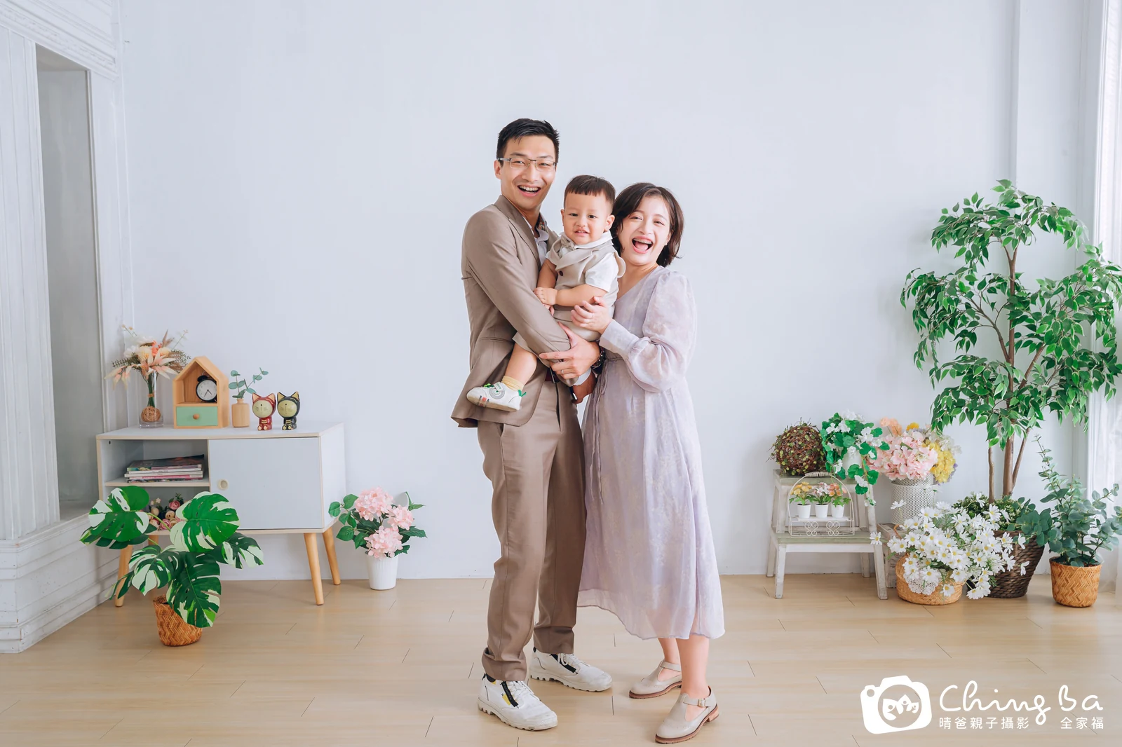 家族合照——晴爸親子攝影