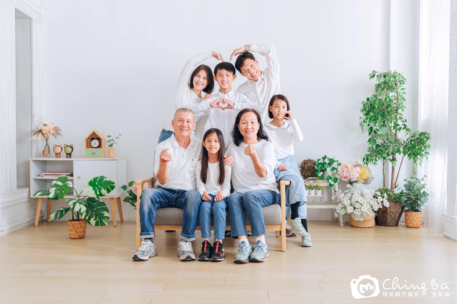 家族全家福作品|2023 年冬季|晴爸親子攝影