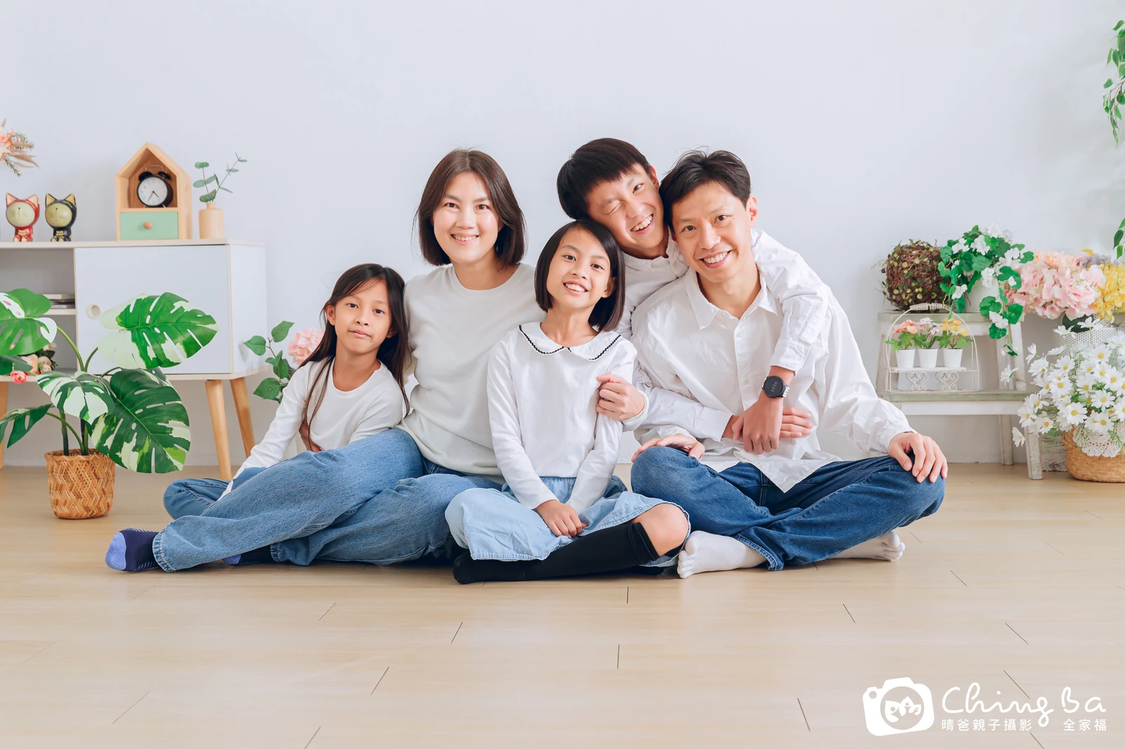 家族合照——晴爸親子攝影