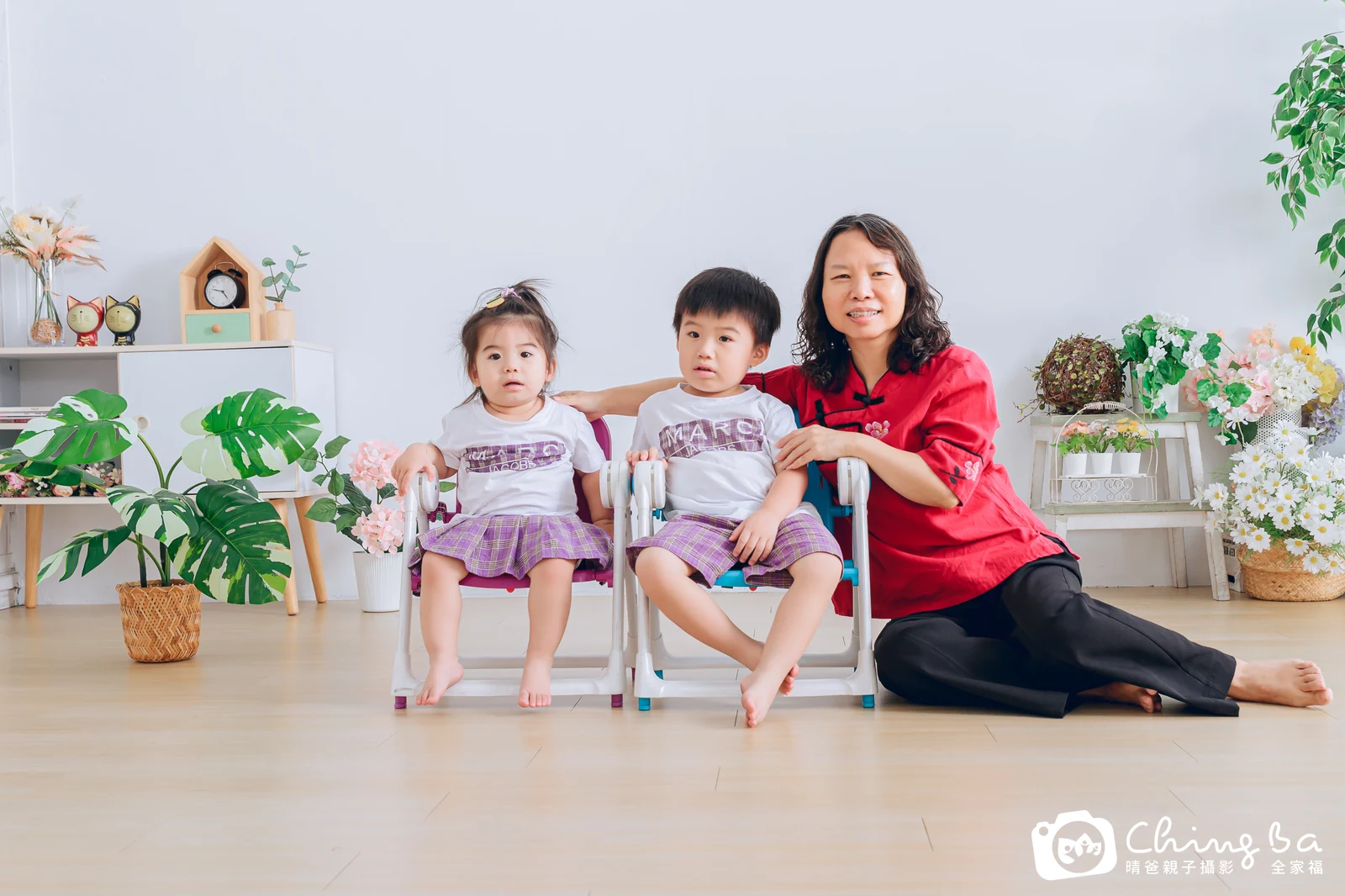 家族合照——晴爸親子攝影
