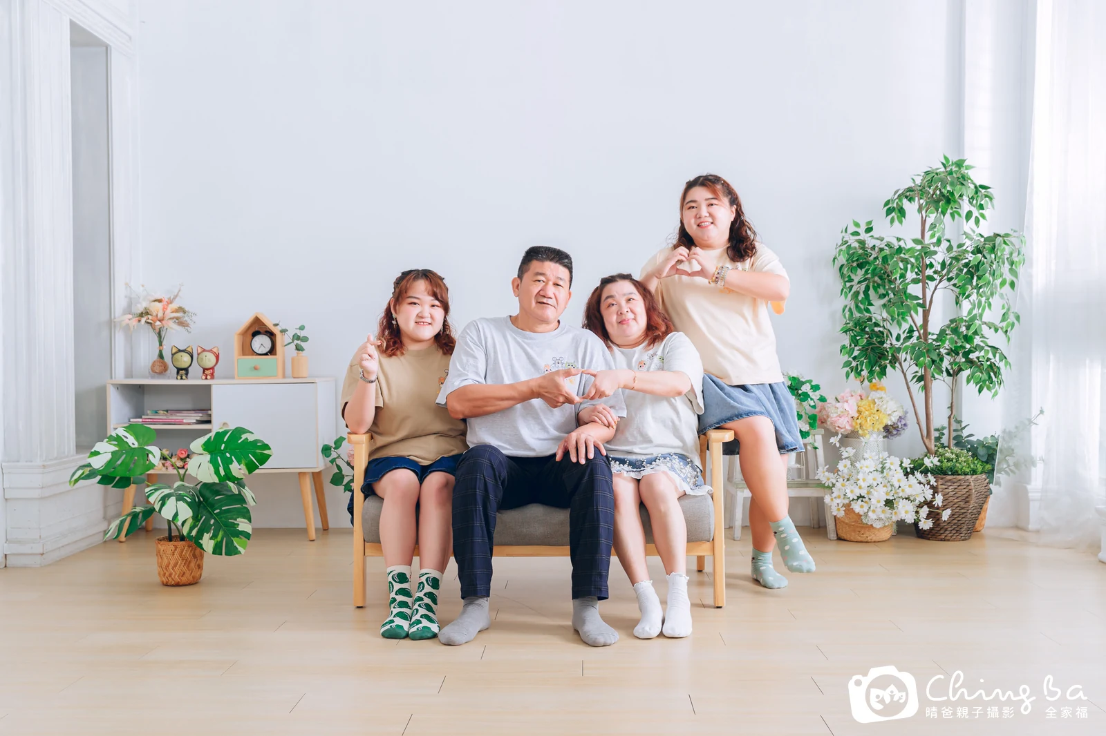 台中家族全家福攝影｜兩代