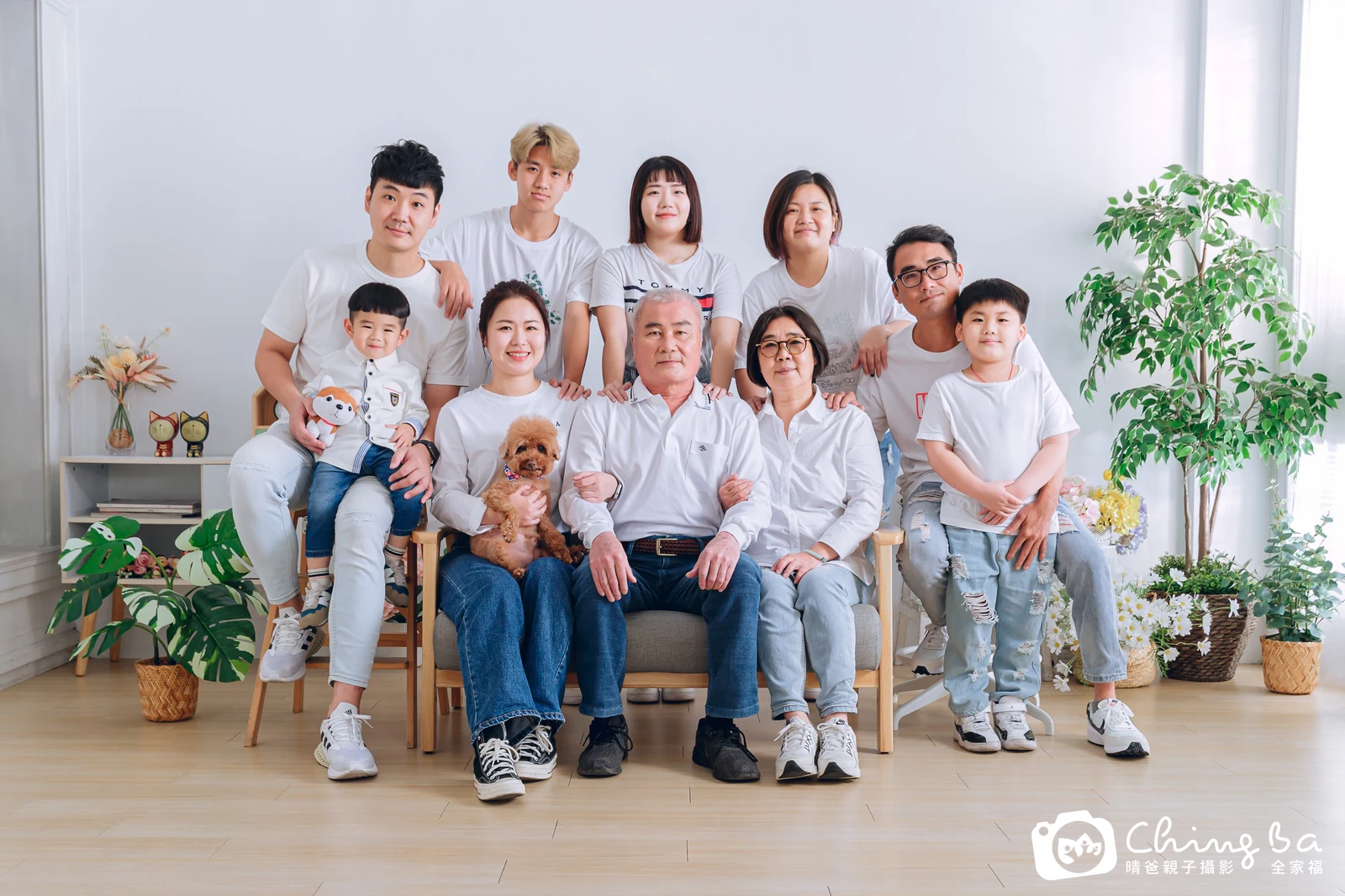 家族全家福作品|2023 年春季|晴爸親子攝影