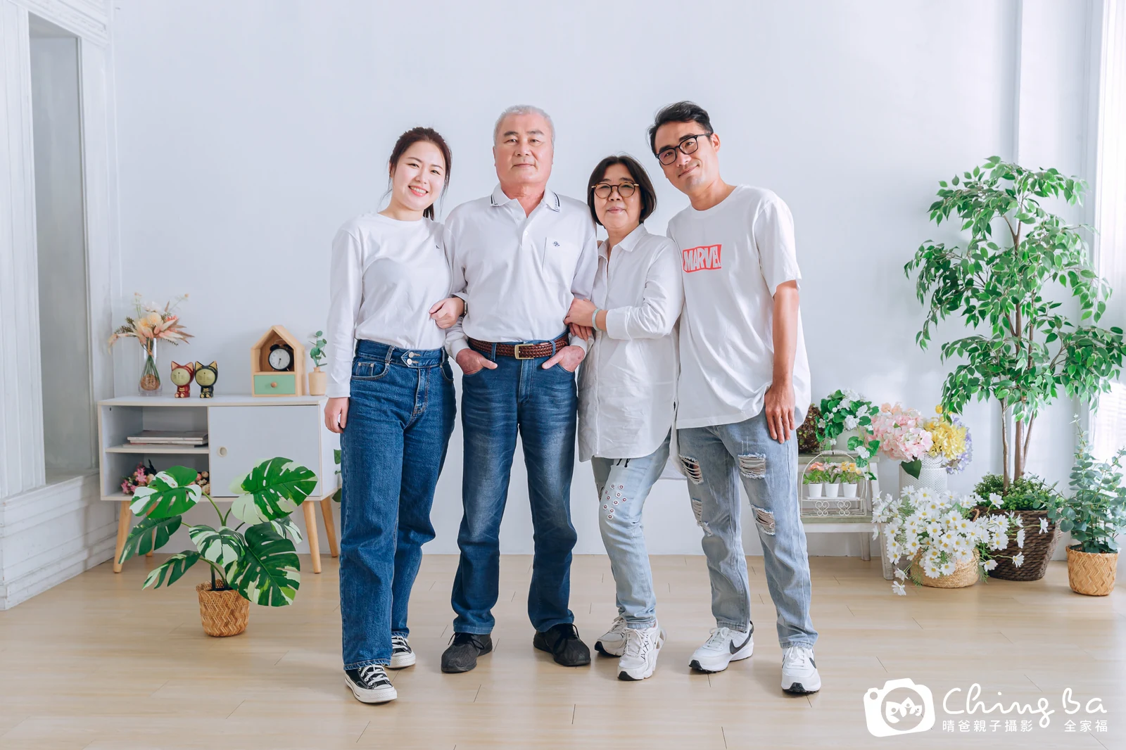 家族合照——晴爸親子攝影