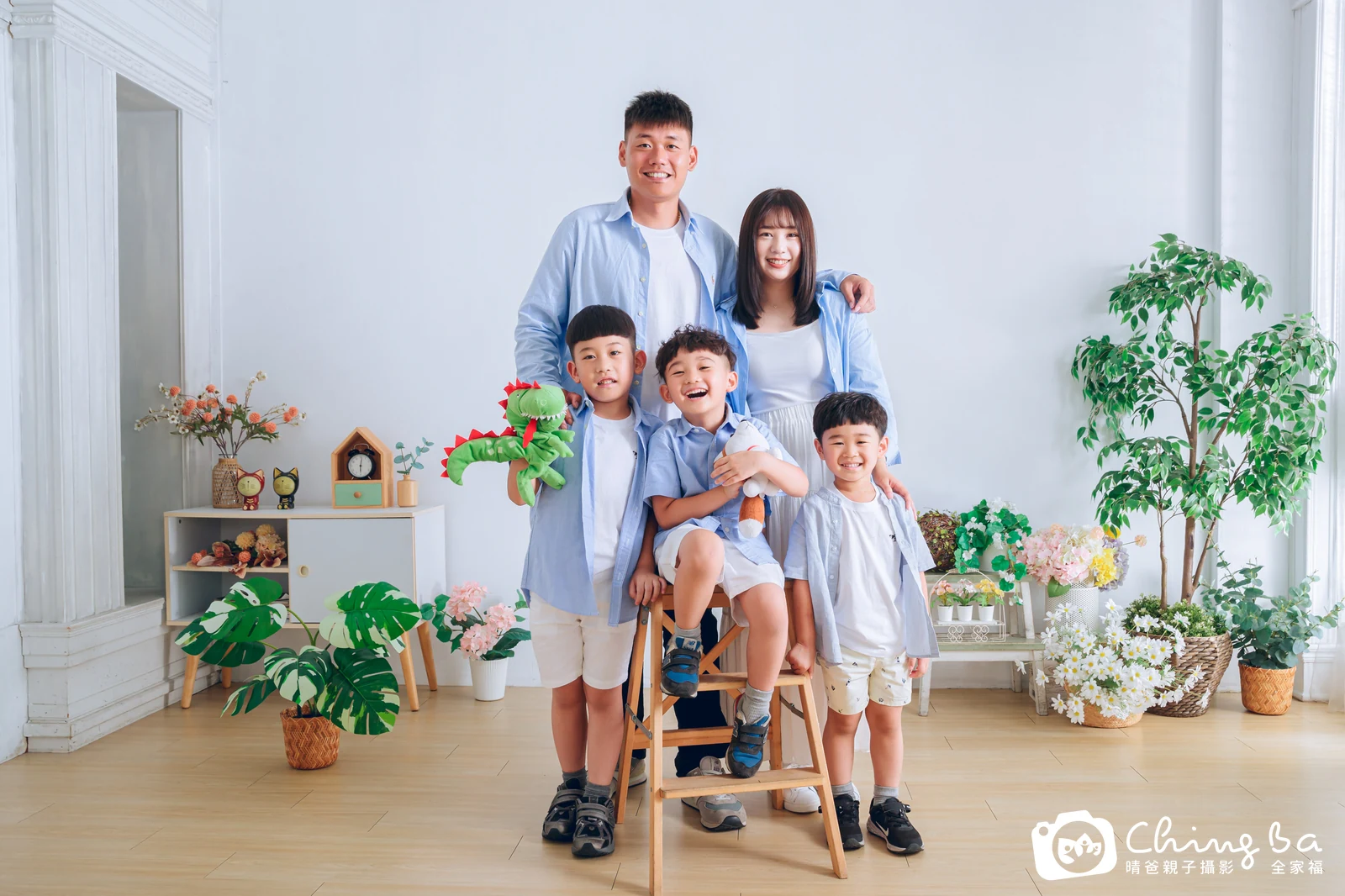 家族合照——晴爸親子攝影