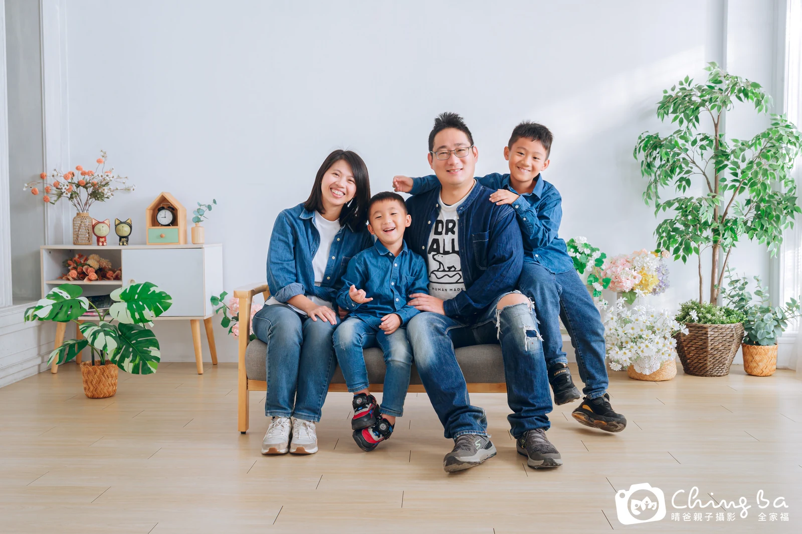 家族合照——晴爸親子攝影