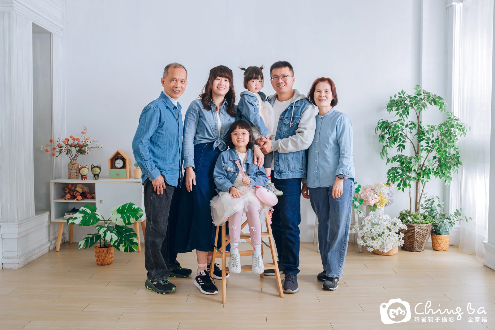 家族合照——晴爸親子攝影