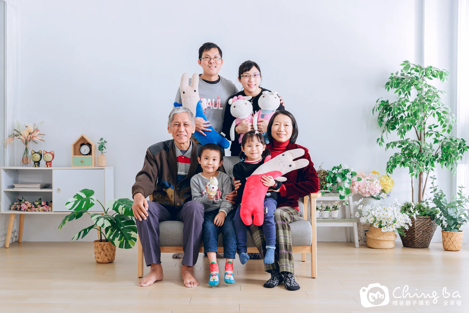 台中家族全家福攝影｜三代同堂
