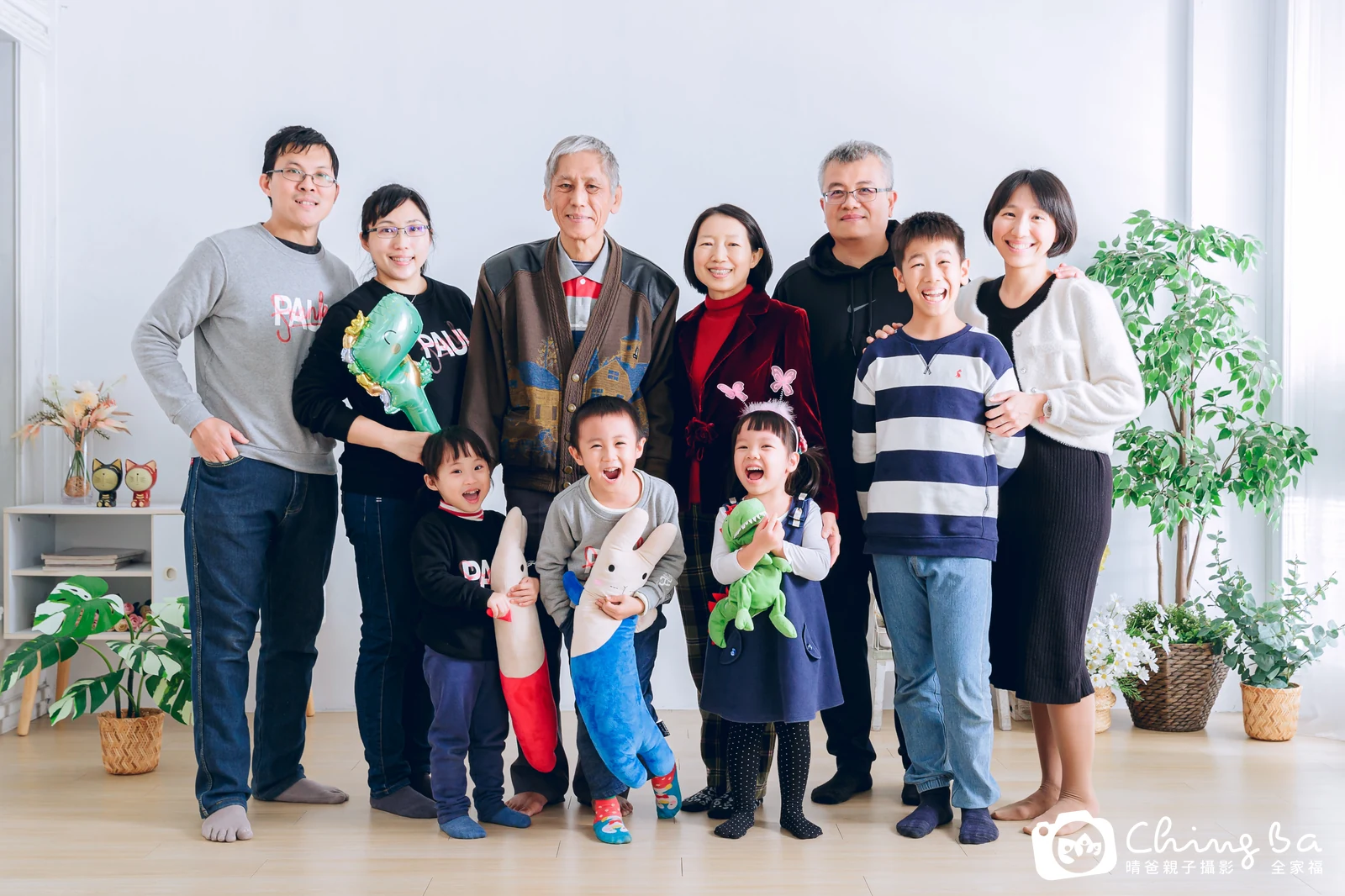 台中家族全家福攝影｜三代同堂