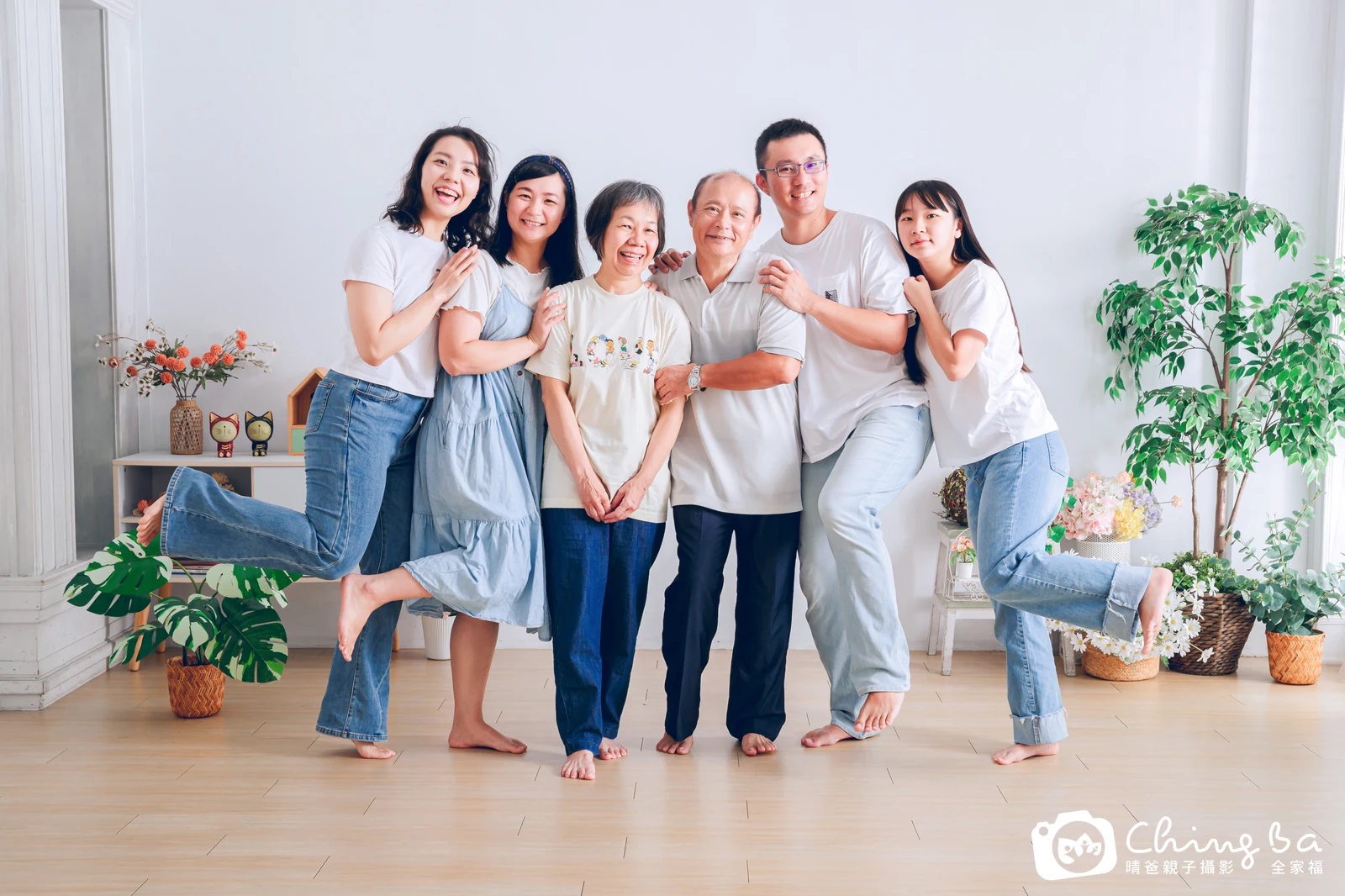 家族合照——晴爸親子攝影