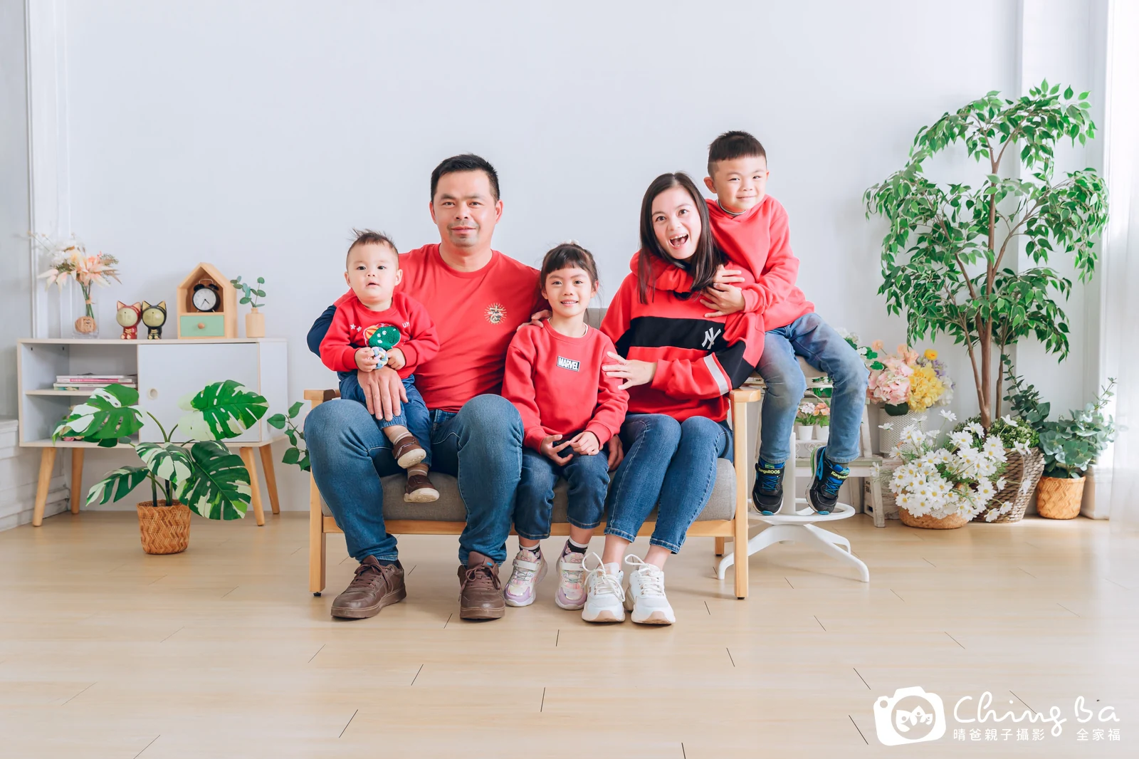 台中家族全家福攝影|兩代