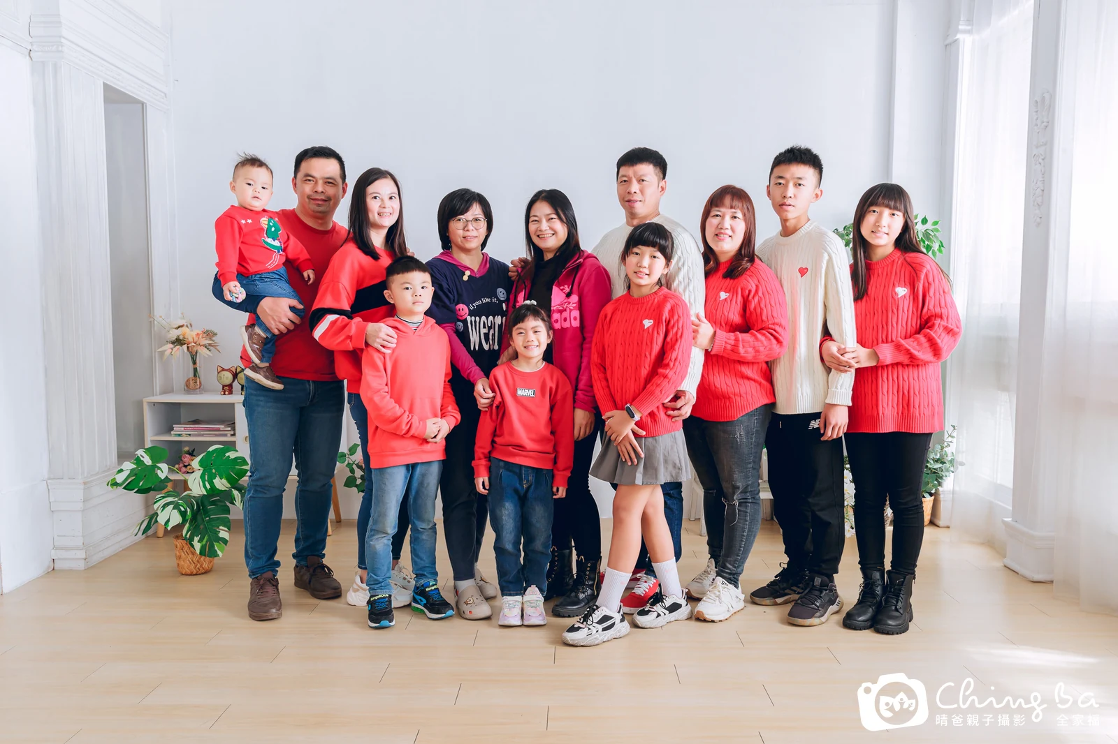 家族合照——晴爸親子攝影