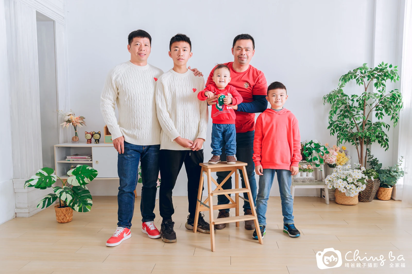 家族合照——晴爸親子攝影