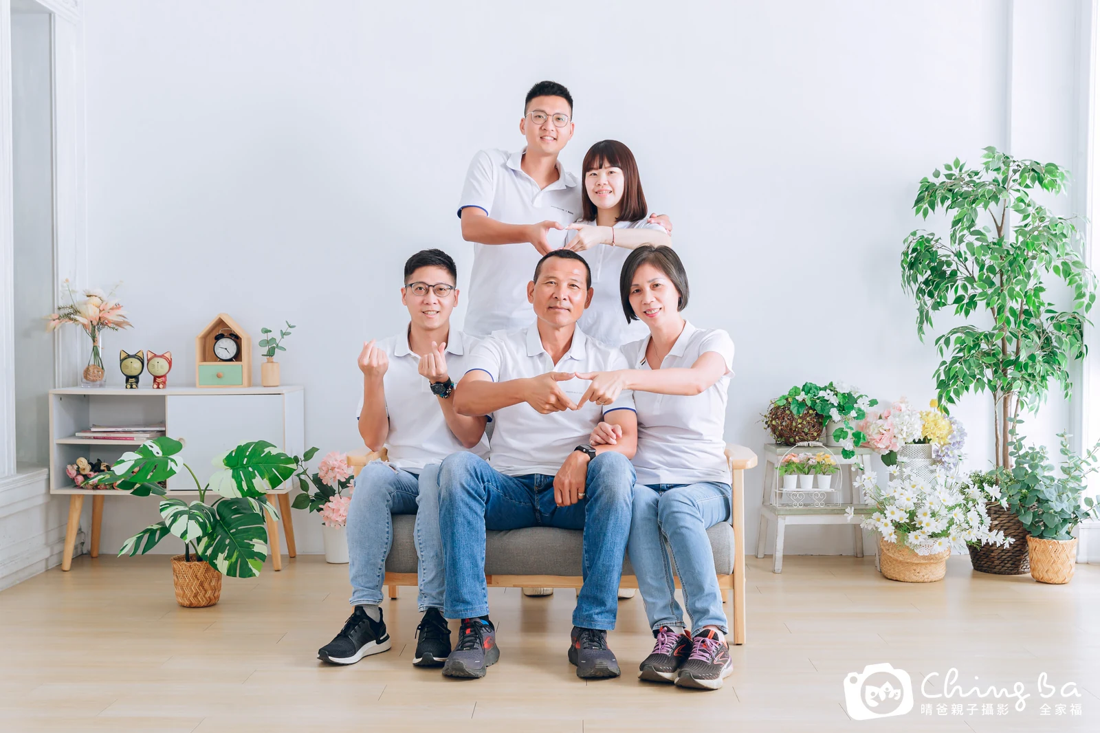 台中家族全家福攝影｜兩代