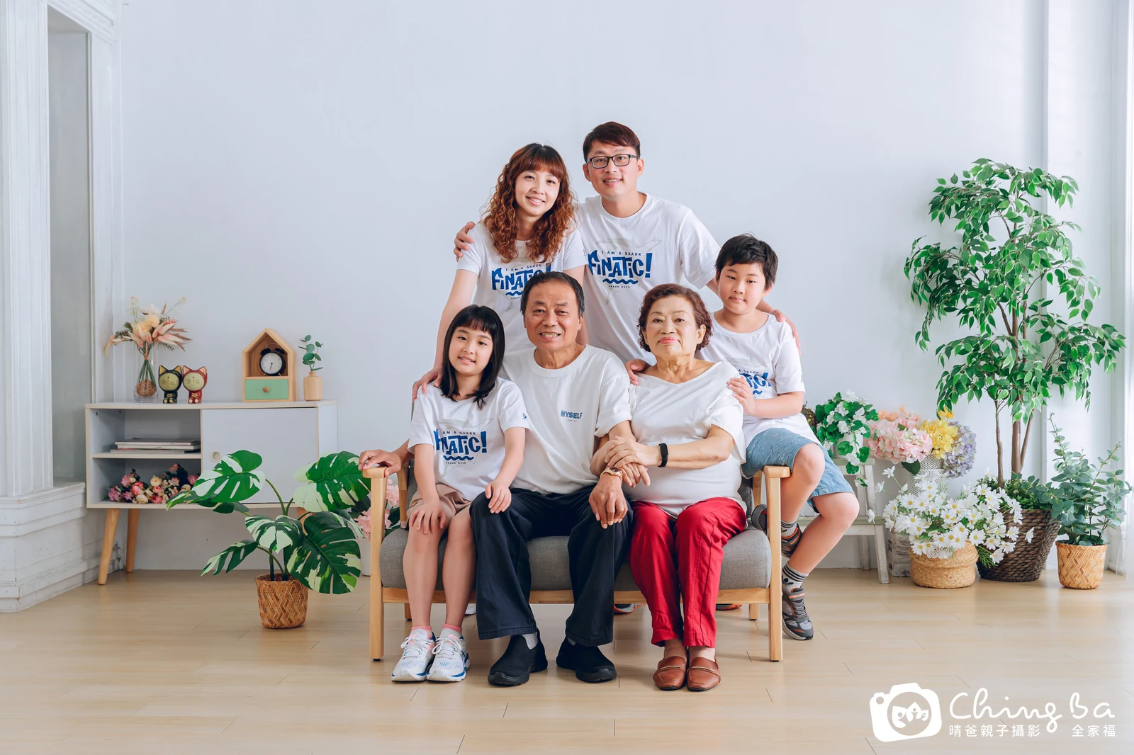 台中家族全家福攝影|三代同堂