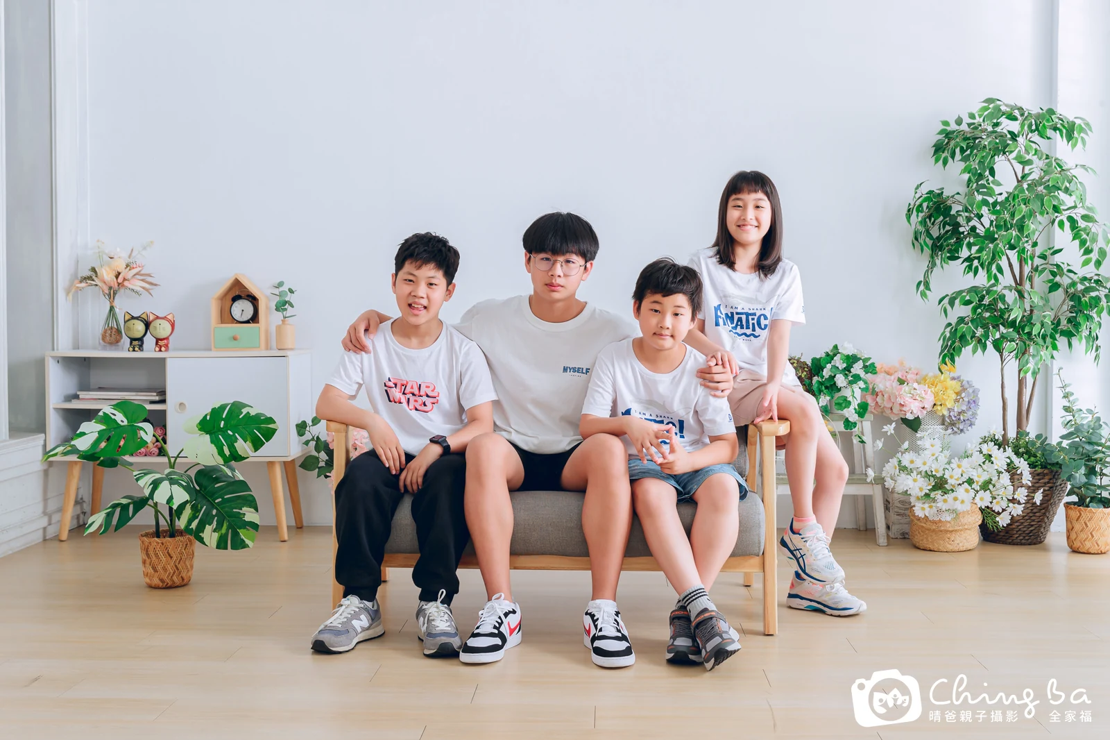 家族合照——晴爸親子攝影