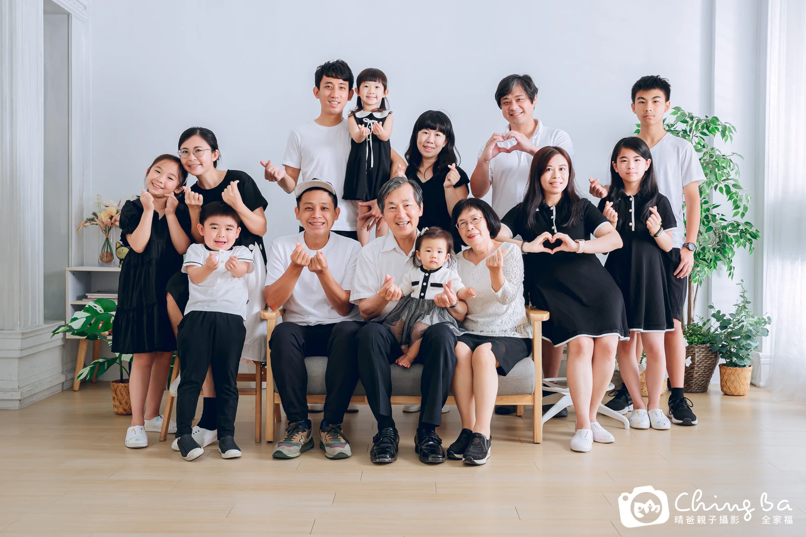 台中家族全家福攝影｜三代同堂