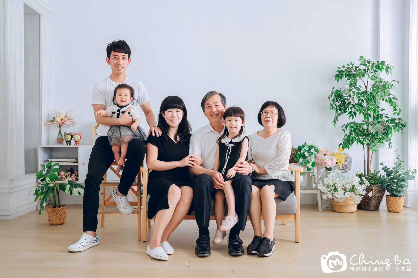 家族合照——晴爸親子攝影