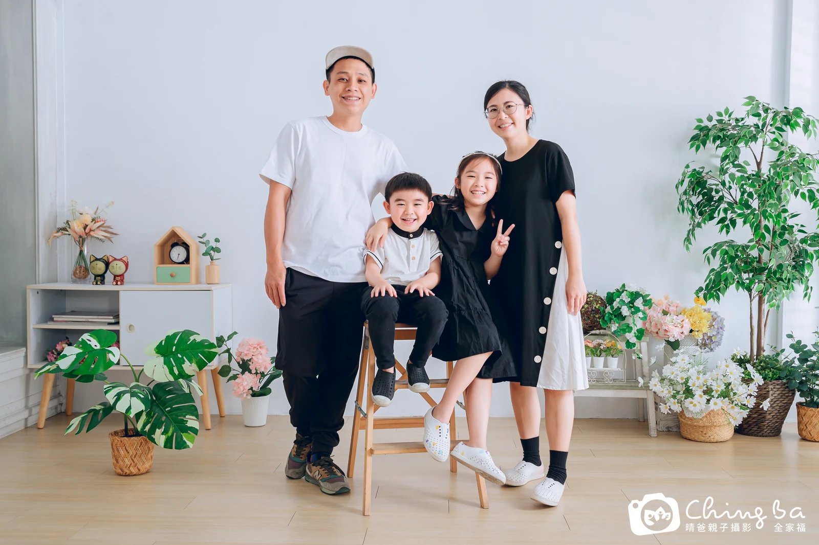 家族合照——晴爸親子攝影