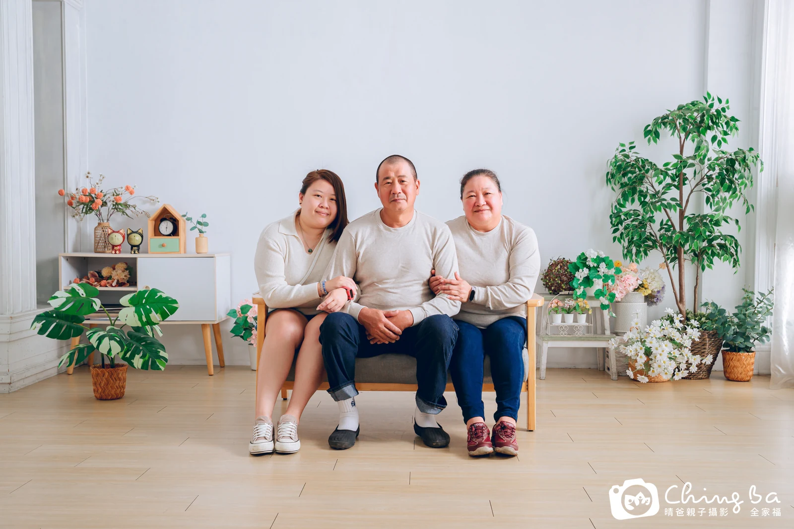 家族合照——晴爸親子攝影