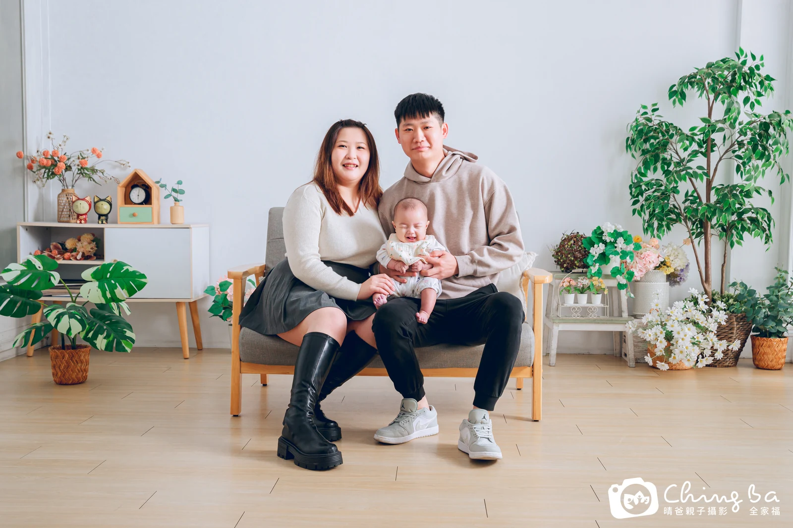 家族合照——晴爸親子攝影