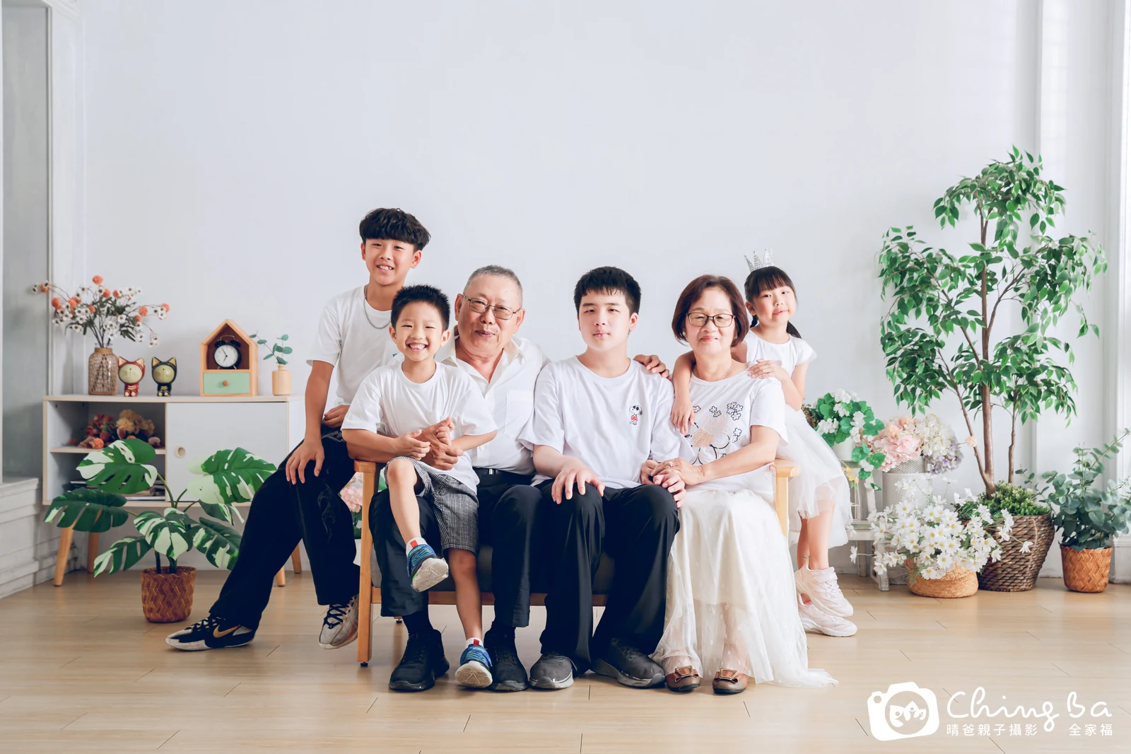 台中家族全家福攝影|三代同堂