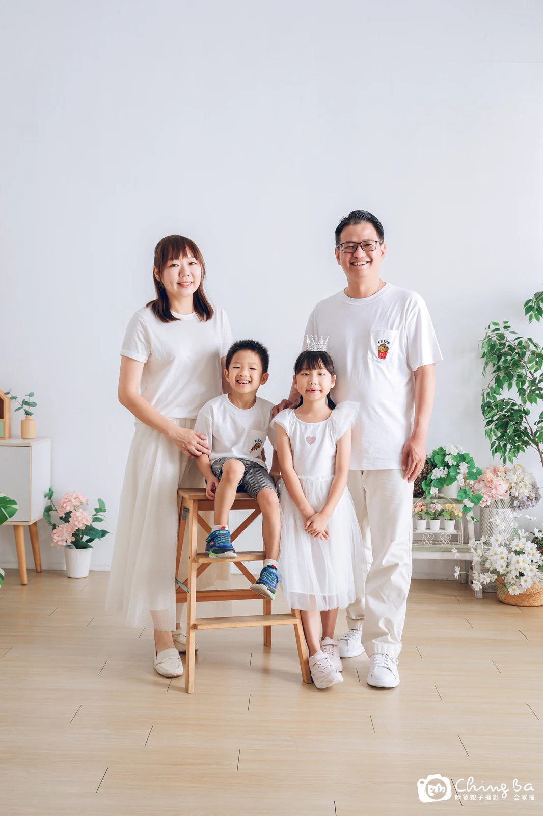 家族合照——晴爸親子攝影