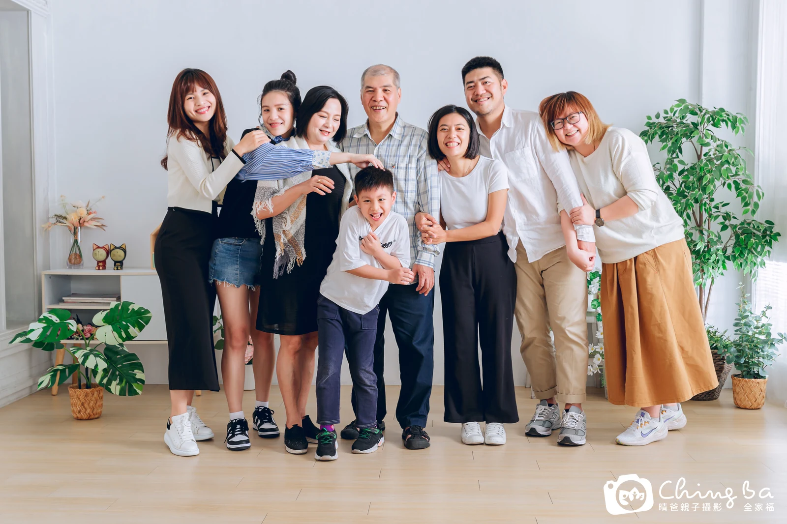 家族合照——晴爸親子攝影