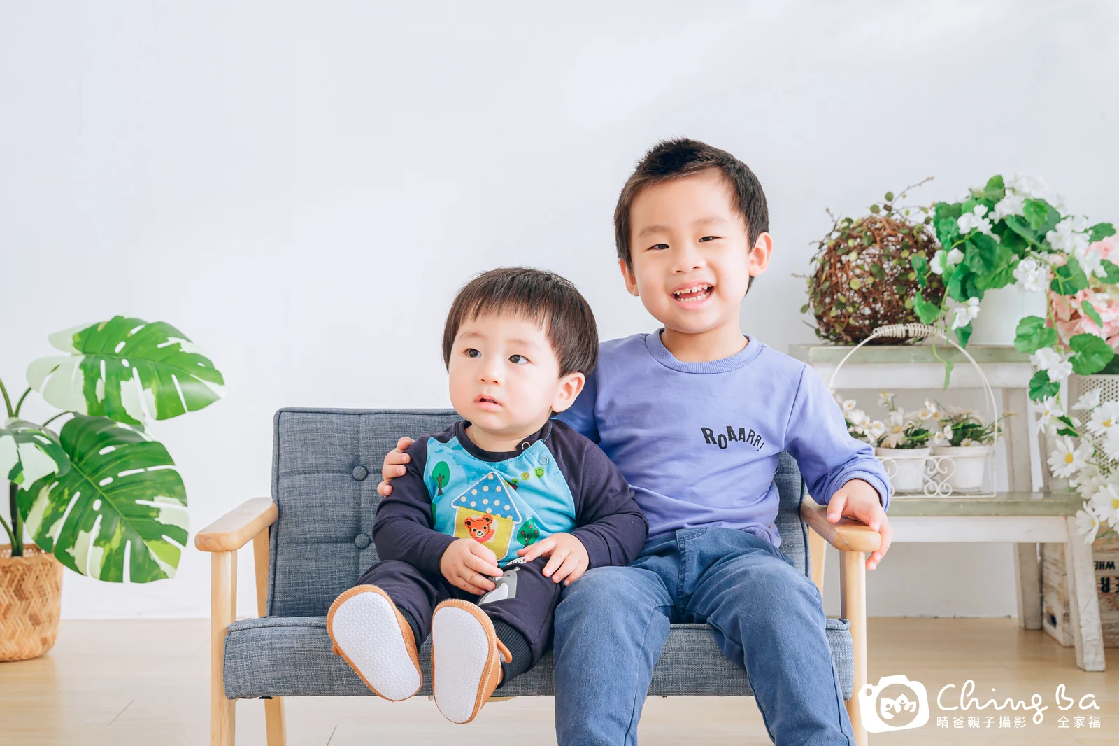 家族合照——晴爸親子攝影
