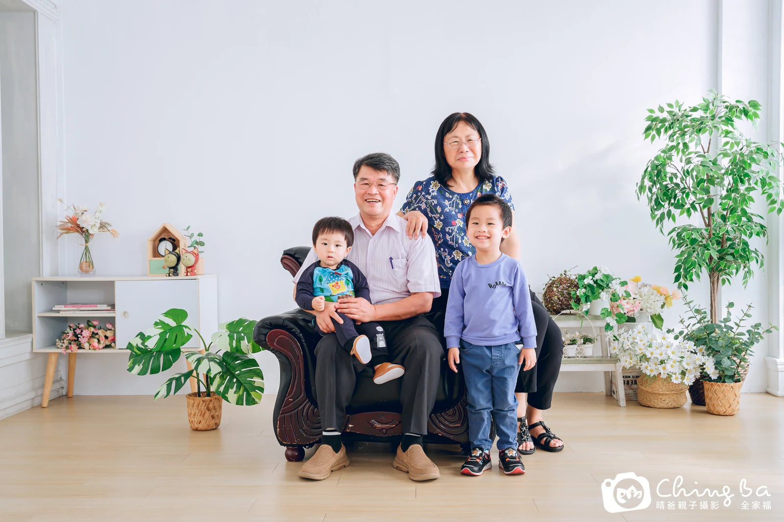 家族合照——晴爸親子攝影