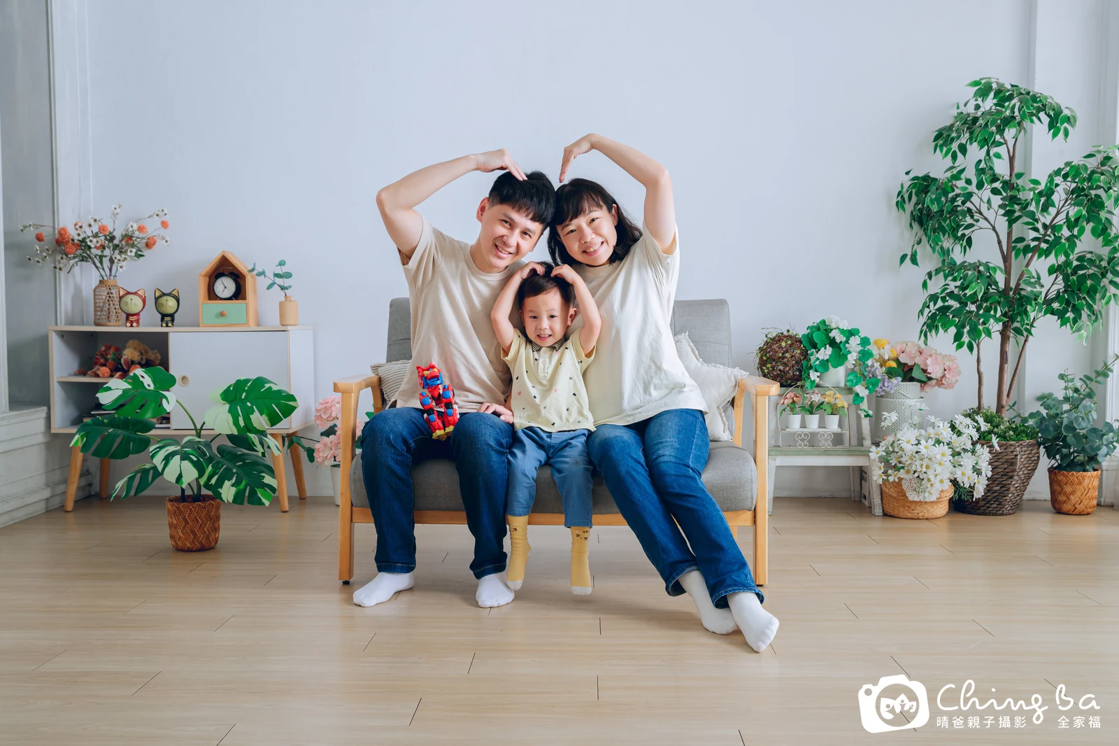 家族全家福作品｜2026 年夏季｜晴爸親子攝影