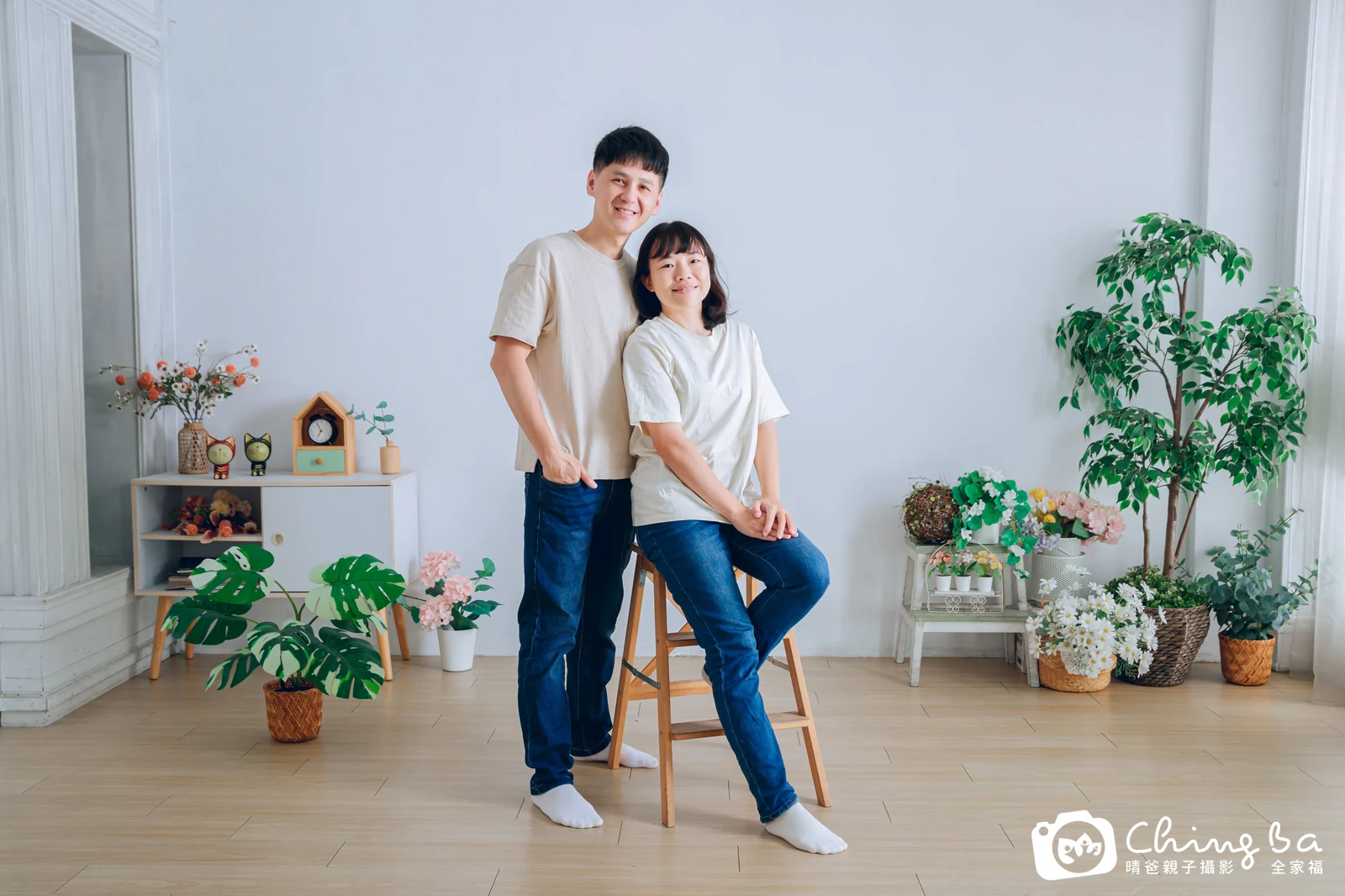 2026 年夏季的家族全家福,2 大 1 小