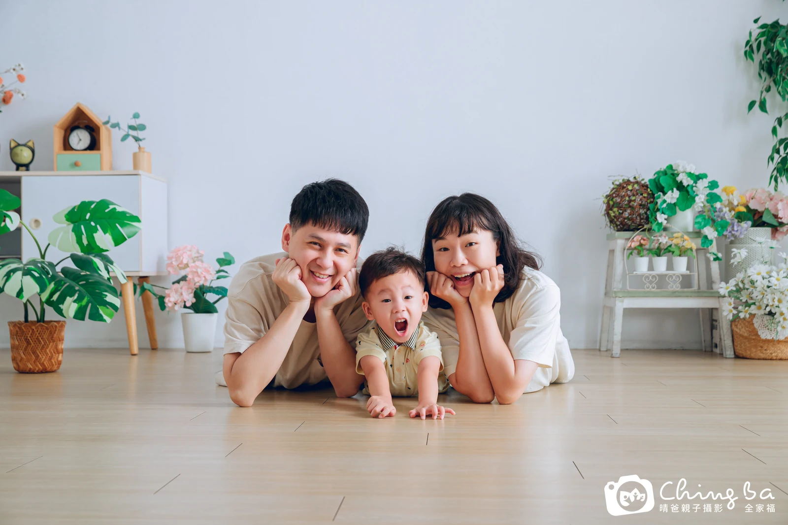家族合照——晴爸親子攝影