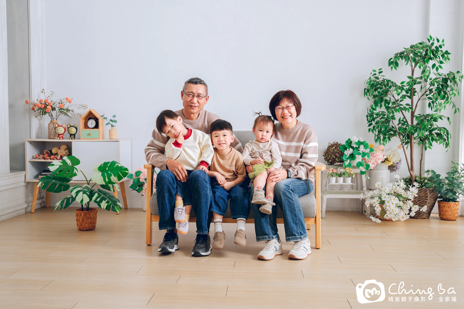 家族合照——晴爸親子攝影
