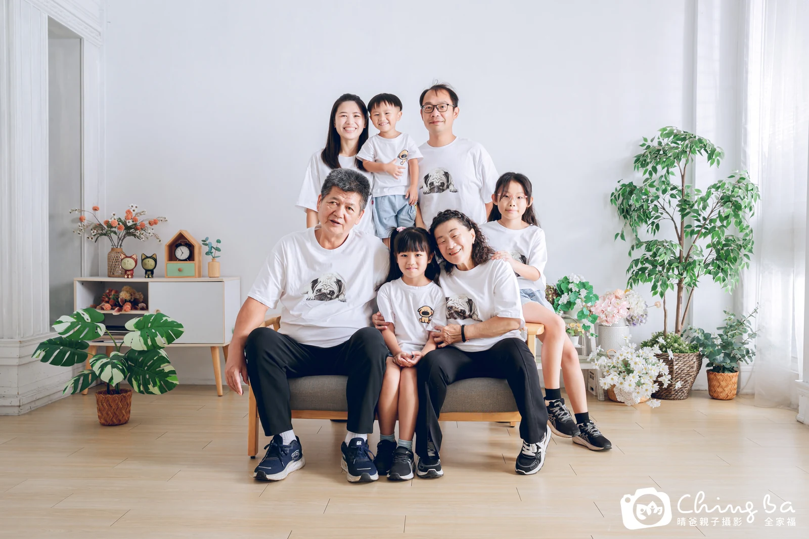 家族合照——晴爸親子攝影