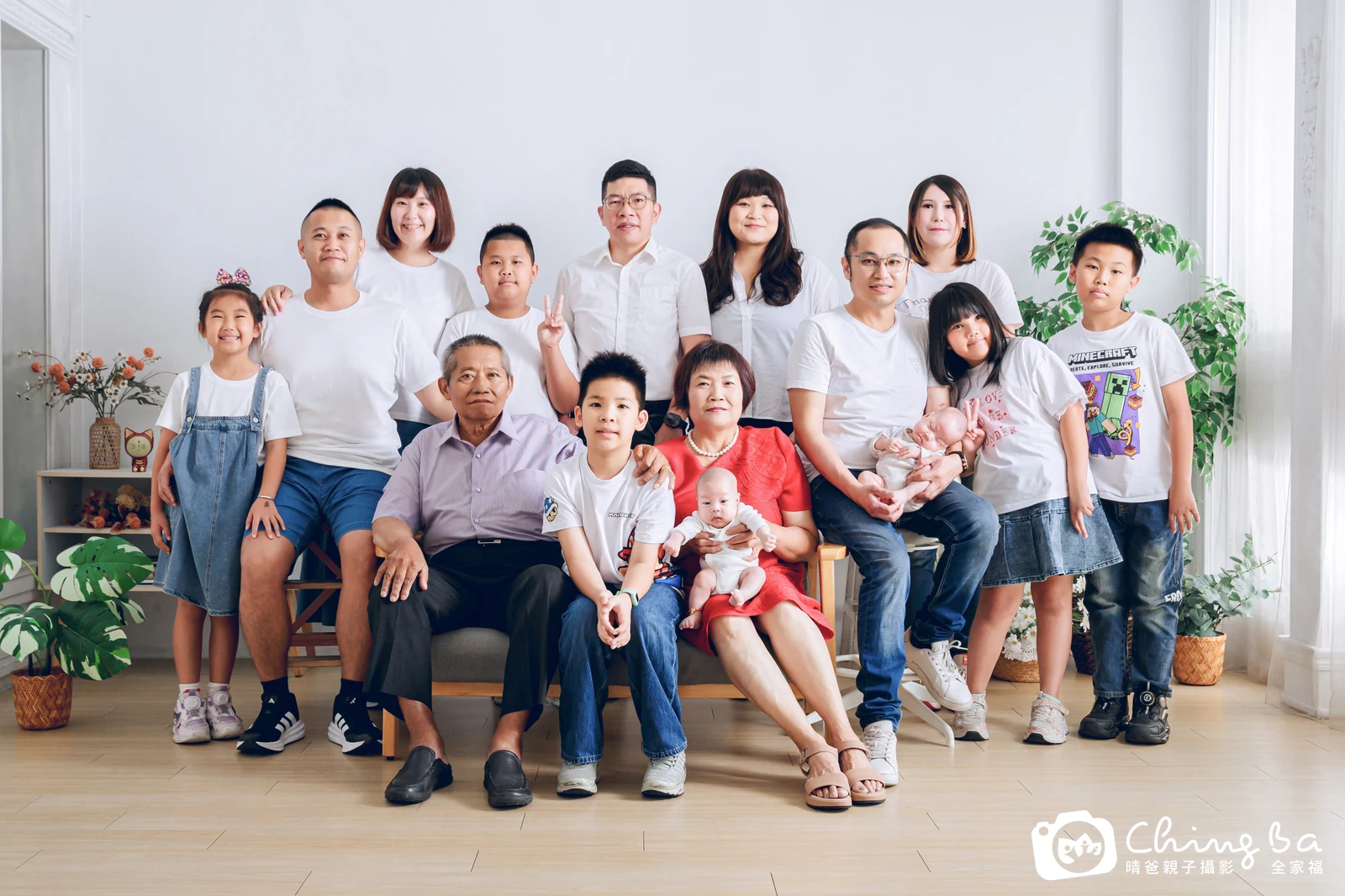 家族全家福作品｜2026 年母親節｜晴爸親子攝影