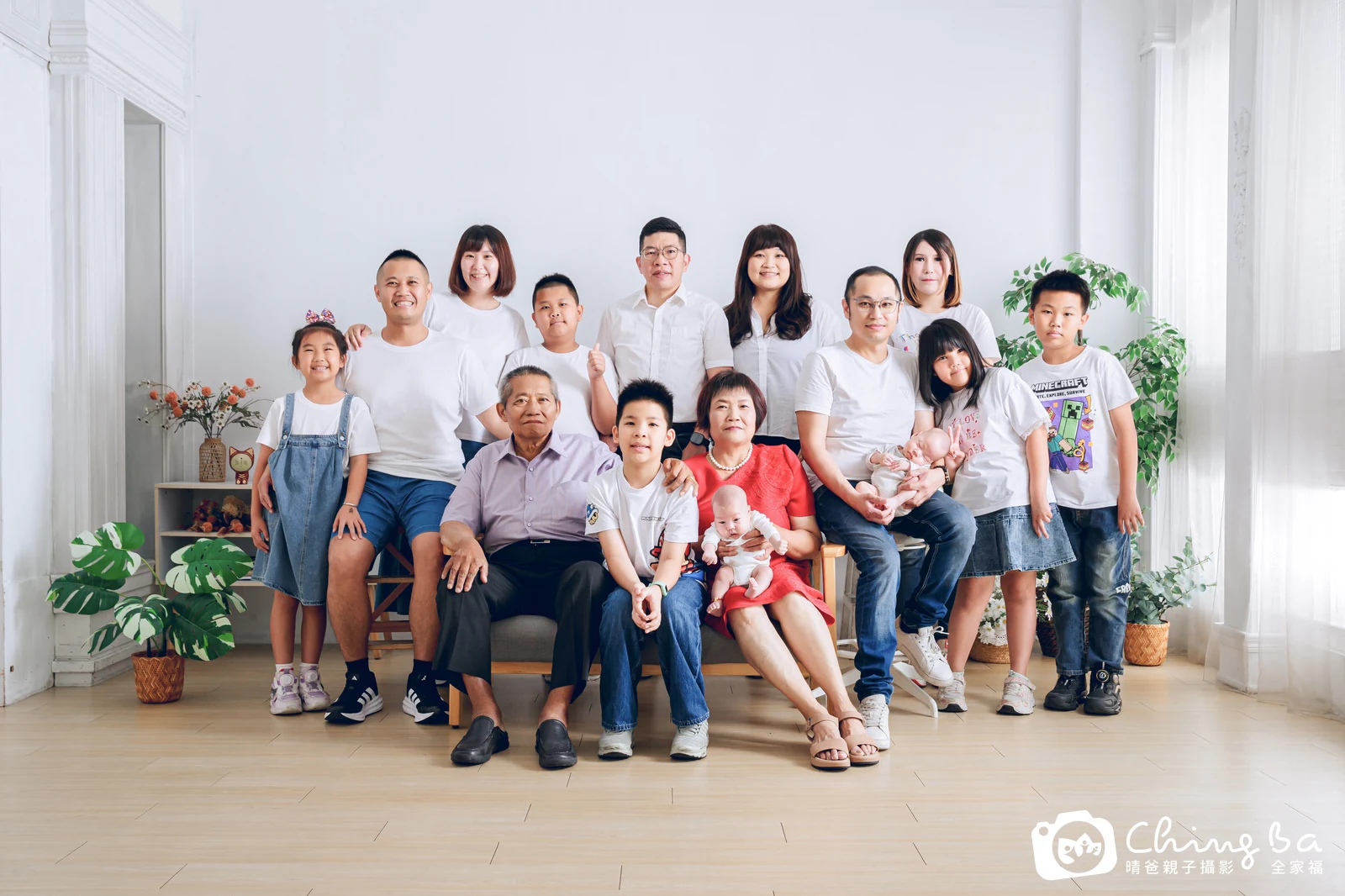 台中家族全家福攝影｜三代同堂