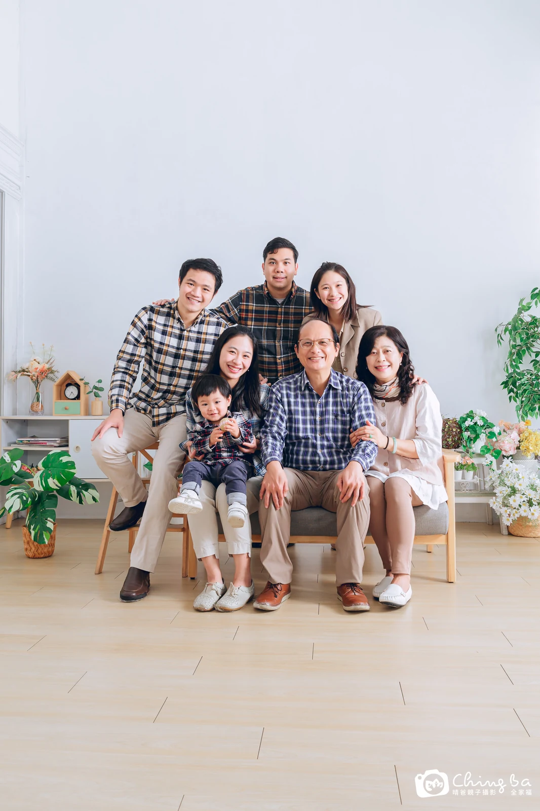 台中家族全家福攝影｜三代同堂