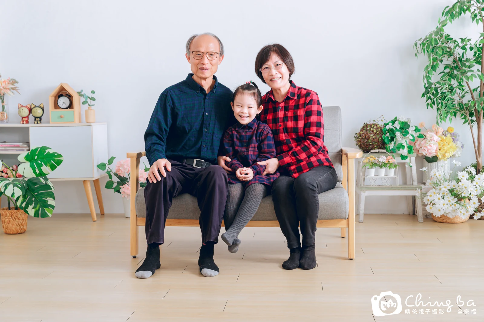 家族合照——晴爸親子攝影