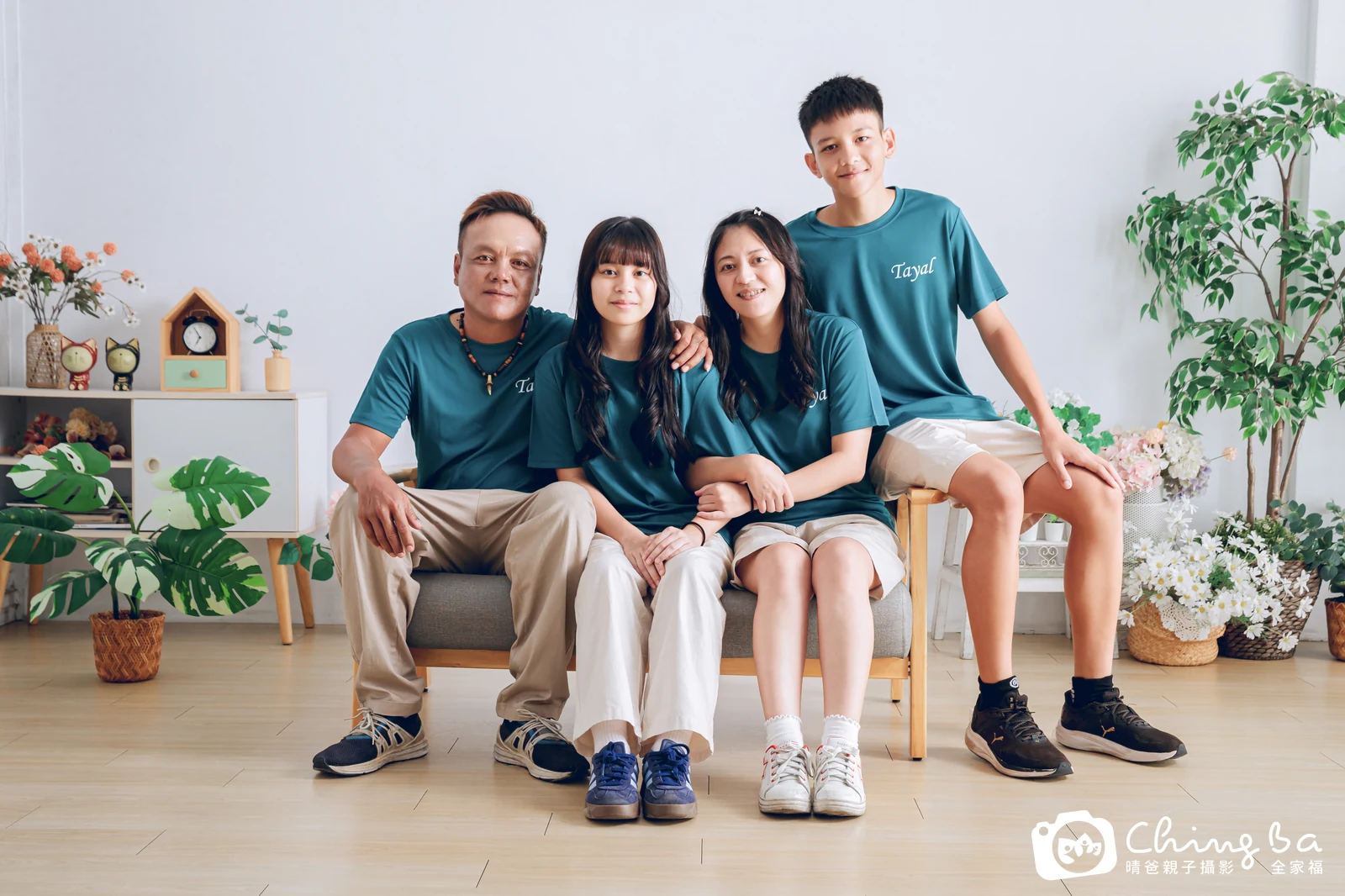 家族全家福作品|2026 年夏季|晴爸親子攝影