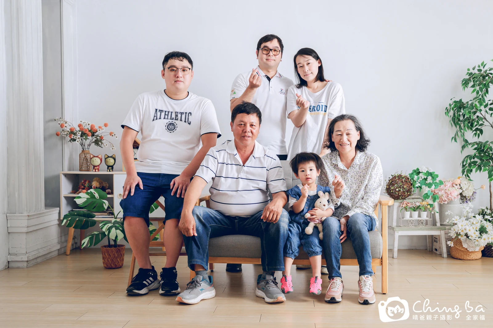 家族合照——晴爸親子攝影