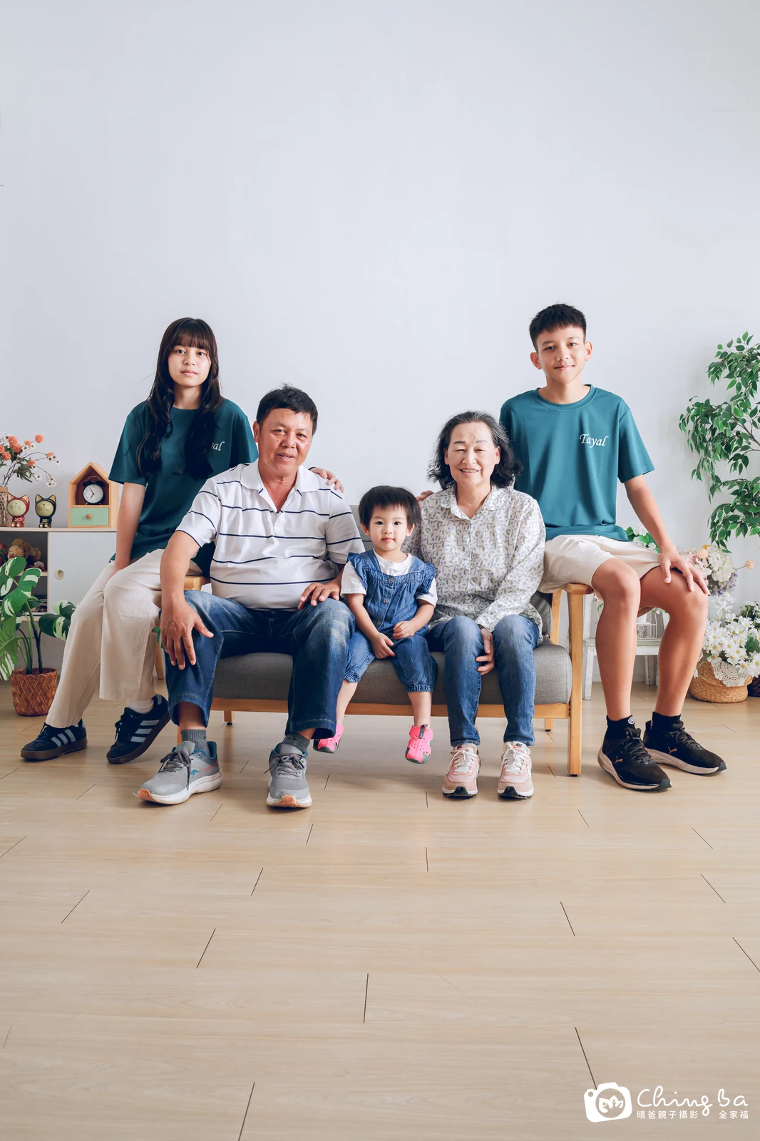 台中家族全家福攝影｜三代同堂