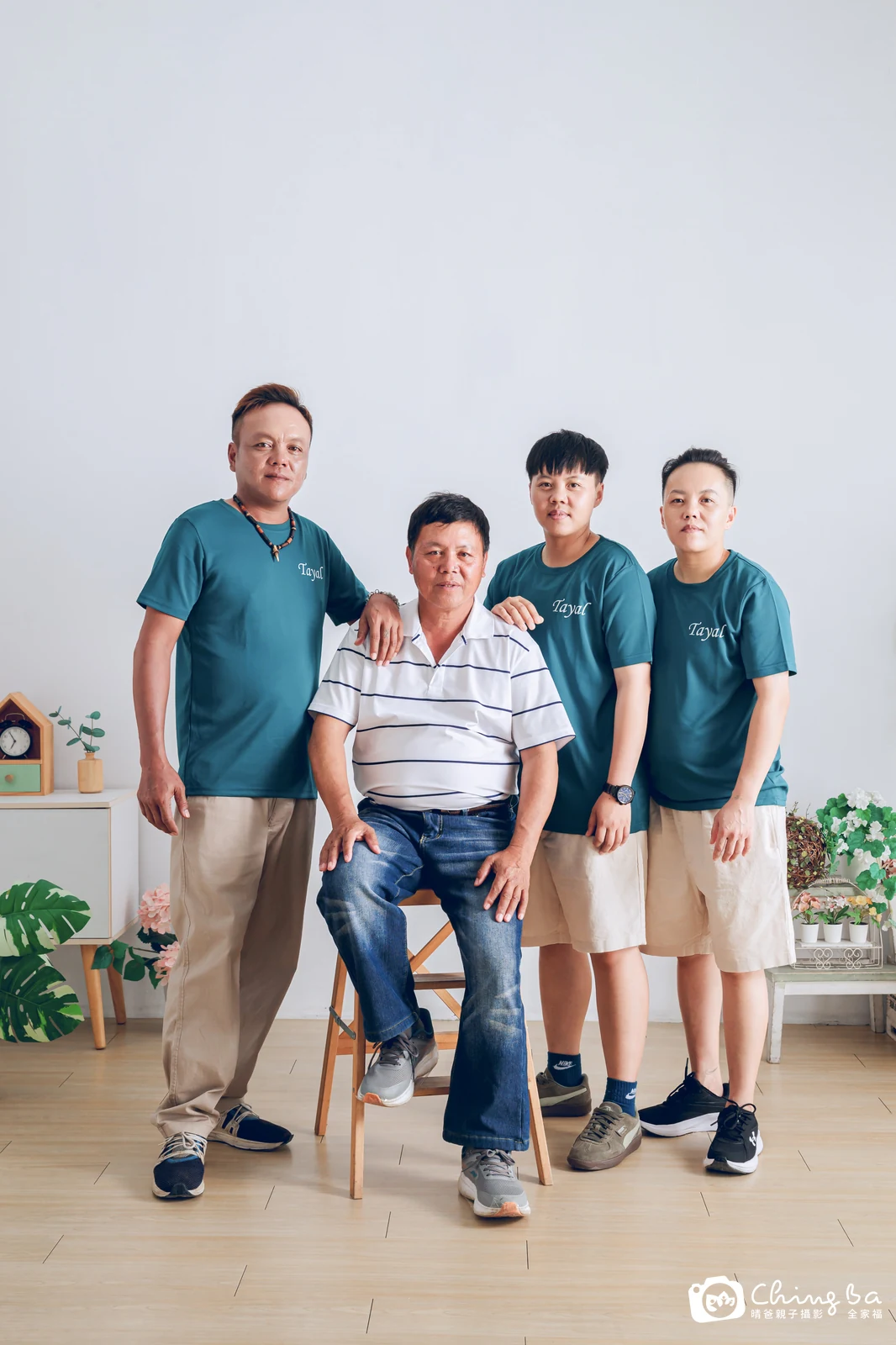 家族合照——晴爸親子攝影