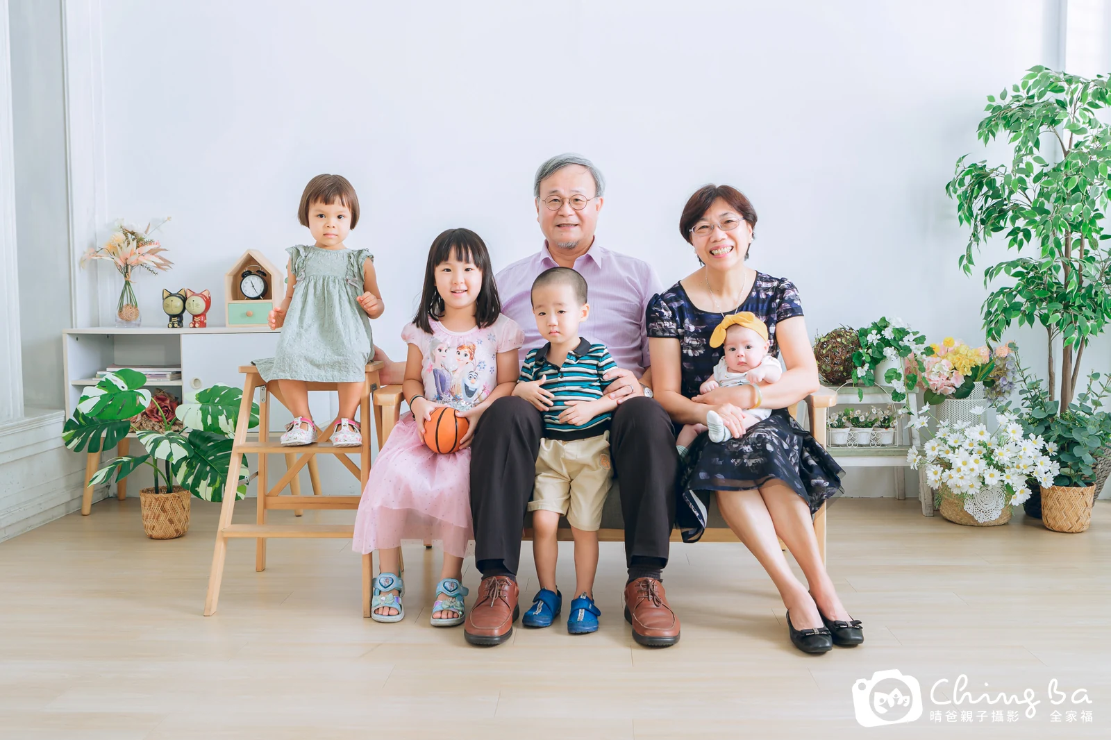 家族合照——晴爸親子攝影